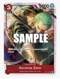 Roronoa Zoro - OP01-025 Ultra Deck: The Three Captains One Piece - Image 1