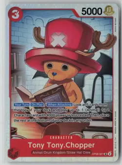 Tony Tony.Chopper (007) OP08-007 One Piece Two Legends Super Rare Near Mint - Image 1