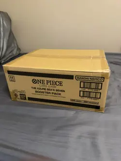 One Piece TCG The Azure Sea’s Seven Booster Case New Factory Sealed OP-14 - Image 1
