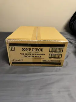 One Piece TCG The Azure Sea’s Seven Booster Case New Factory Sealed OP-14 - Image 2
