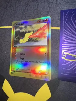 Pokemon Card Cyndaquil 59/100 Reverse Holo EX Sandstorm🔥PSA Grade🔥149💎NM ++💎 - Image 4