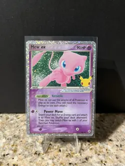 Pokemon TCG Mew EX Celebrations Classic Collection Holo Ultra Rare Card 88/92 - Image 1