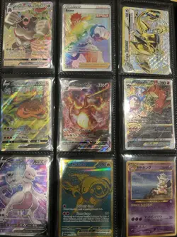Large Pokemon Binder Collection! Include All Types Of Cards! Most Are Nm - Image 1