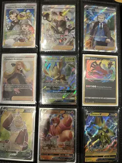 Large Pokemon Binder Collection! Include All Types Of Cards! Most Are Nm - Image 3