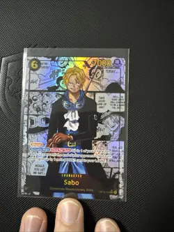 OP13-120 Sabo SEC Manga Rare (Super Alternate Art) One Piece Card Game English - Image 1
