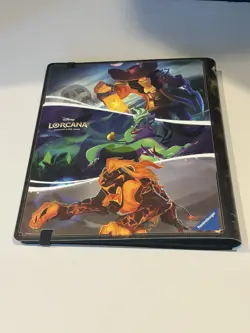 Disney Lorcana Villians 9 Pocket Binder Portfolio Promo Holds 252 TCG Cards - Image 2