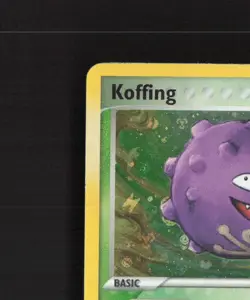 Koffing 61/109 EX Team Rocket Returns Reverse Holo Stamped Pokemon Card LP - Image 3