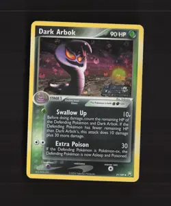 Dark Arbok 29/109 EX Team Rocket Returns Reverse Holo Stamped Pokemon Card LP+ - Image 1