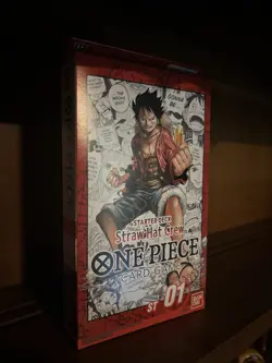 One Piece Card Game Starter Deck ST-01 STRAW HAT CREW English TCG SEALED NEW 811039038366 - Image 1