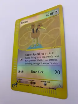 Pokemon Card - Reverse-Holo Doduo 73/147 Aquapolis *LP* e-Card Common - Image 5