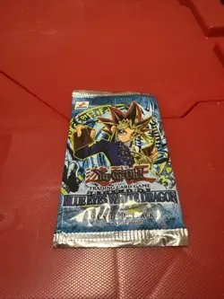 Ultra Rare 1996 Yu-Gi-Oh "Legend of Blue Eyes White Dragon" Unopened Card Pack - Image 1
