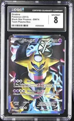 CGC 8 Giratina 2013 Black Star Promos BW74 Team Plasma Holo Pokemon Card - Image 1