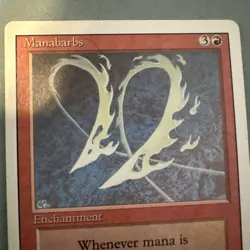 MTG Magic the Gathering Manabarbs (165/306) Revised Edition MP - Image 4