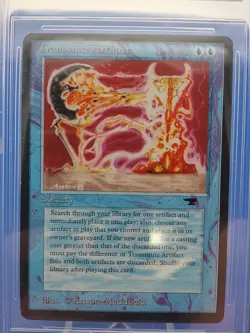 MTG Antiquities Transmute Artifact BGS 7 Subs 8.5/7/8.5/7 NM Magic Card - Image 4