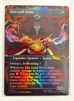 MTG - Avatar - The Rise of Sozin Borderless Foil - Mythic 0356 - Image 2