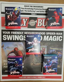 SDCC 2025 MTG x Spider-Man Exclusive - Whole Set With Daily Bugle & Gift Bundle - Image 1