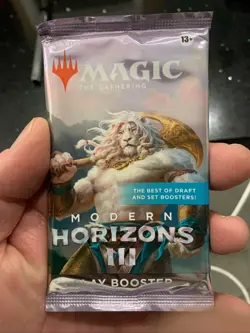 Magic The Gathering MODERN HORIZONS 3 MH3 New Sealed PLAY Booster Pack MTG - Image 1