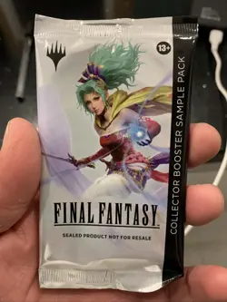 MTG - FINAL FANTASY COLLECTOR BOOSTER SAMPLE PACK - NEW/SEALED - Image 1