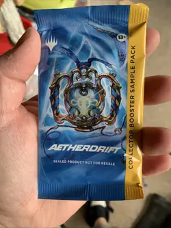 Aetherdrift Collector Booster Sample Pack - Magic the Gathering - Image 1