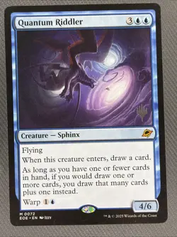 1x Magic the Gathering Quantum Riddler Edge of Eternities - Image 1