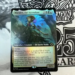 MTG: Lorwyn Eclipsed, Maralen, Fae Ascendant - Extended Art Foil - Image 1