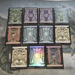 MTG Phyrexia All Will Be One• Phyrexian Text Full Art Lands Mix Lot • 11 - Image 1