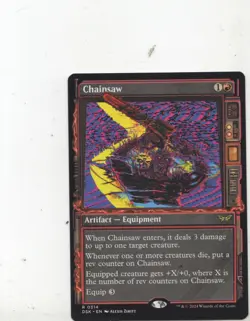 Chainsaw 314 Showcase Duskmourn MTG x1 1x Single LP - Image 1