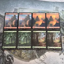MTG Assassin's Creed• Full Art Lands Mix Lot • 8 - Image 1
