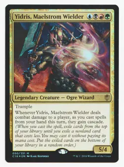 Yidris, Maelstrom Wielder - Commander 2016 #50 LP Foil MTG Magic the Gathering - Image 1