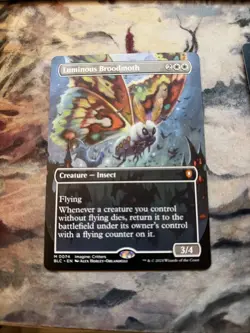 Luminous Broodmoth (Borderless) Commander: Bloomburrow Regular - Image 1