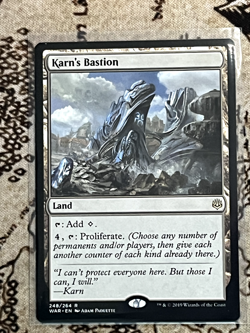 Karn's Bastion - War of the Spark - 248 - #Lightly Played Magic the Gathering - Image 1