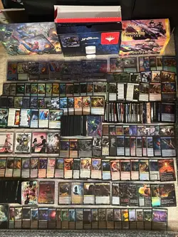 Magic The Gathering Lot Of Foils And Rares Spider-Man Final Fantasy LOTR & More - Image 1