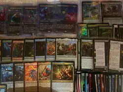Magic The Gathering Lot Of Foils And Rares Spider-Man Final Fantasy LOTR & More - Image 4
