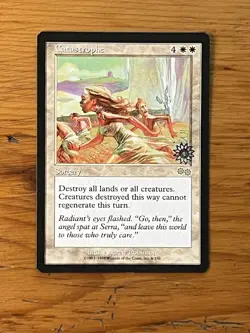 MTG - Magic the Gathering - Catastrophe - Urza's Saga - Pro Tour Stamped - Image 1