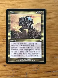 MTG - Magic the Gathering - Void - Invasion - Pro Tour Stamped - NM - Image 1