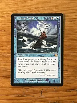 MTG - Magic the Gathering - Denying Wind - Prophecy - Pro Tour Stamped - NM - Image 1