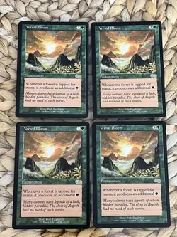 MTG - Magic the Gathering - Vernal Bloom ×4 - Urza’s Saga - NM - Image 1