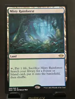 MTG Misty Rainforest #250/303 Rare Modern Horizons 2 (MH2) - Image 1