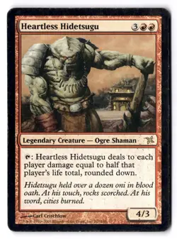 Heartless Hidetsugu DMGD* Betrayers Of Kamigawa ENGLISH 107/165 mtg -UnltdCards - Image 1