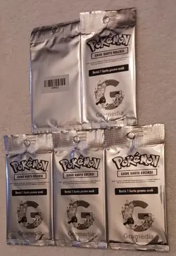 (5) Pokemon 2021 & 2022 Exclusive Indonesian Pokemon Promo Packs (NEW-SEALED) - Image 1