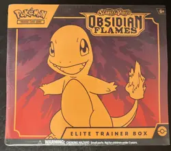Pokemon: Scarlet & Violet 3: Obsidian Flames Elite Trainer Box - 9 Packs 820650853913 - Image 1