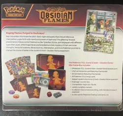 Pokemon: Scarlet & Violet 3: Obsidian Flames Elite Trainer Box - 9 Packs 820650853913 - Image 2