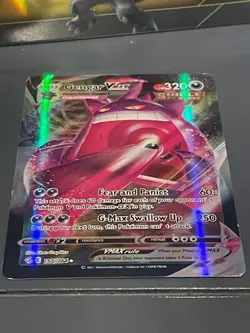RARE Pokemon Gengar VMAX 157/264 Swsh08: Fusion Strike Holo UNDERVALUED - Image 3