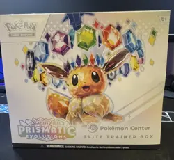 Prismatic Evolutions Pokemon Center Elite Trainer Box PC ETB Sealed - Image 1