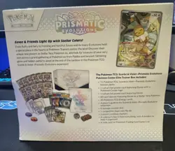 Prismatic Evolutions Pokemon Center Elite Trainer Box PC ETB Sealed - Image 2