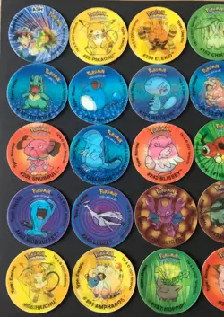 35 X Pokemon Tazo Complete Set Walkers 2001 Lenticular Pikachu Lugia Ho-oh - Image 2
