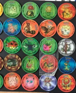 35 X Pokemon Tazo Complete Set Walkers 2001 Lenticular Pikachu Lugia Ho-oh - Image 3