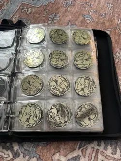 Huge Pokemon Battle Coin Collection 200+ w/ Binder - Pikachu, Eevee, Charizard - Image 5