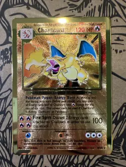 Pokemon 2021 Gold Metal Celebrations Ultra Premium Charizard 4/102 - Image 3