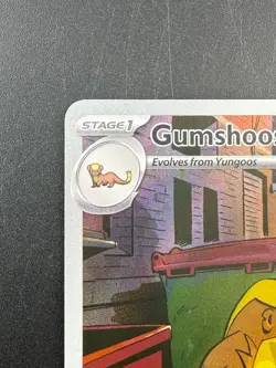 Pokemon TCG Gumshoos 153/132 Mega Evolution Illustration Rare NM - Image 2